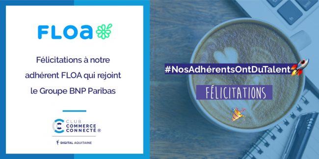 NosAdherentsOntDuTalent-CCC-Floa-BNP FLOA rejoint le Groupe PBP Paribas